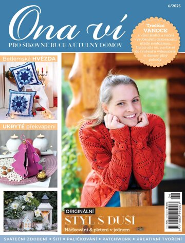 Obálka e-magazínu Ona ví 6/2025