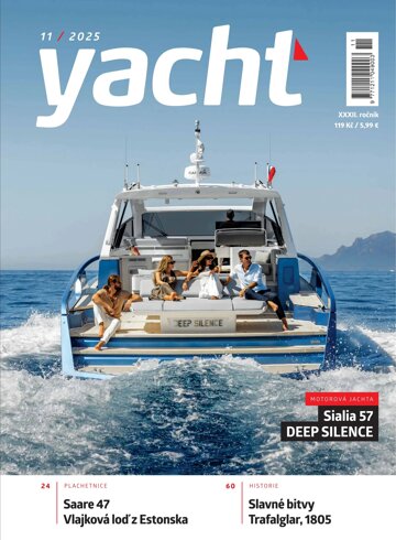Obálka e-magazínu Yacht 11/2025