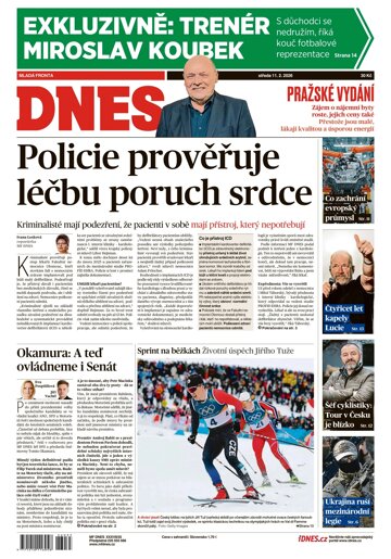 Obálka e-magazínu MF Dnes 11.2.2026
