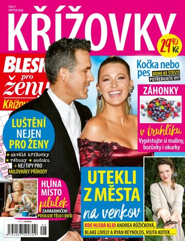 Obálka e-magazínu Blesk pro ženy Křížovky 5/2026