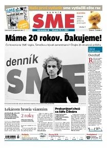 Obálka e-magazínu SME 15.1.2013