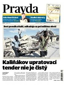 Obálka e-magazínu Pravda 15.1.2010
