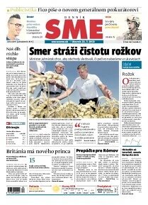 Obálka e-magazínu SME 23.7.2013