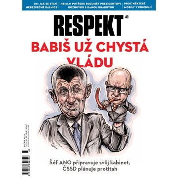 Obálka audioknihy Respekt 43/2016