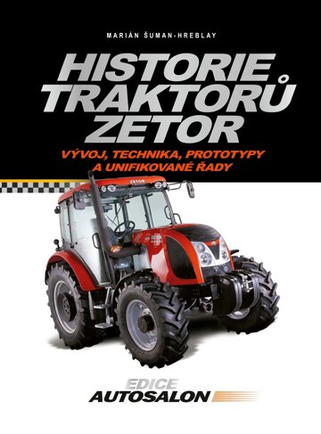 Obálka knihy Historie traktorů Zetor