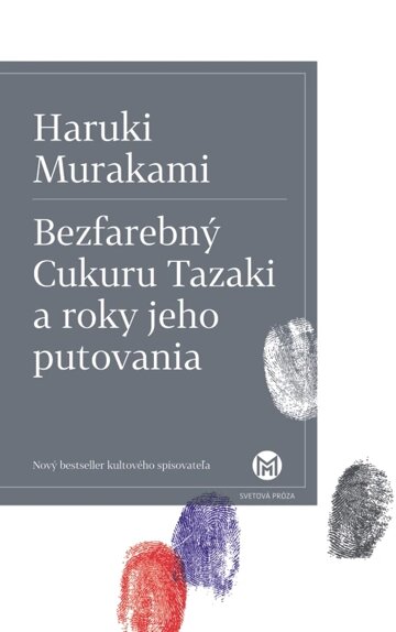 Obálka knihy Bezfarebný Cukuru Tazaki a roky jeho putovania