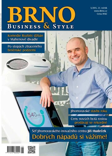 Obálka e-magazínu Brno Business & Style 5/2015