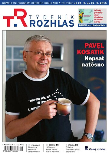 Obálka e-magazínu Týdeník Rozhlas 39/2015