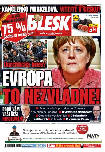 Obálka e-magazínu Blesk 25.8.2016