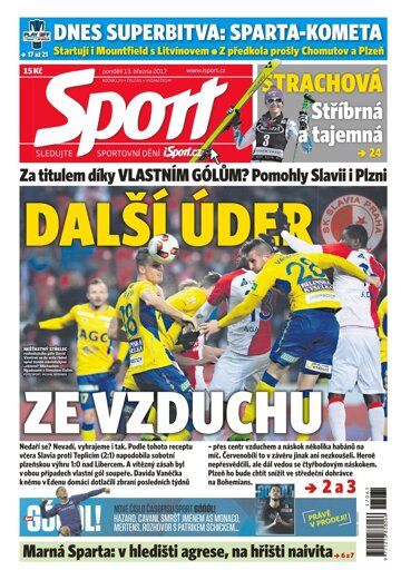 Obálka e-magazínu Sport 13.3.2017