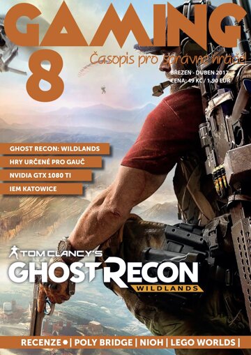 Obálka e-magazínu GAMING 8