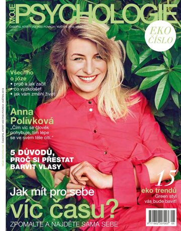 Obálka e-magazínu Moje Psychologie 5/2018