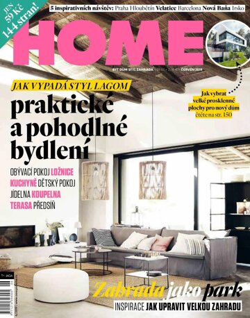 Obálka e-magazínu HOME 6/2019