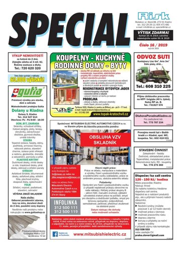 Obálka e-magazínu Special 16/2019