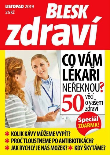 Obálka e-magazínu Příloha Blesk Zdraví 11/2019