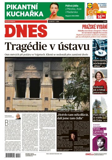 Obálka e-magazínu MF Dnes 20.1.2020