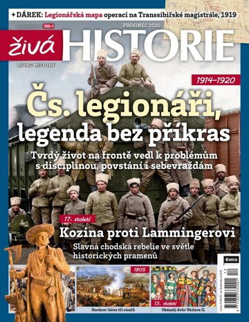 Obálka e-magazínu Živá historie 12/2020