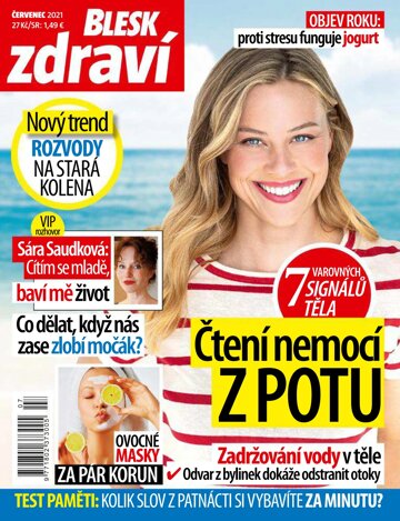 Obálka e-magazínu Blesk Zdraví 7/2021