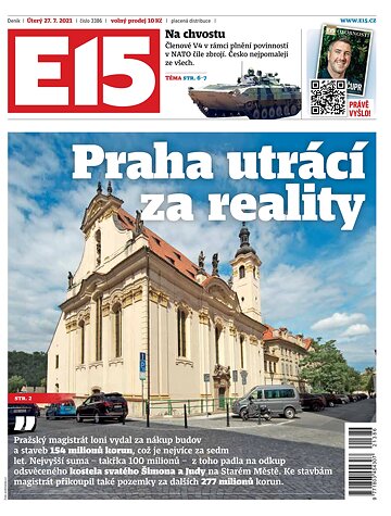 Obálka e-magazínu E15 27.7.2021