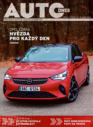 Obálka e-magazínu Auto DNES 4.1.2022