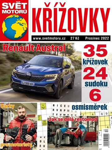 Obálka e-magazínu Svět motorů Křížovky 12/2022