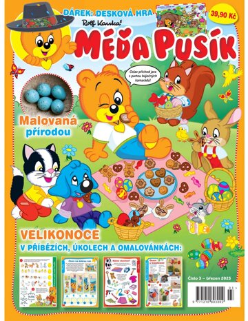 Obálka e-magazínu Méďa Pusík 3/2023