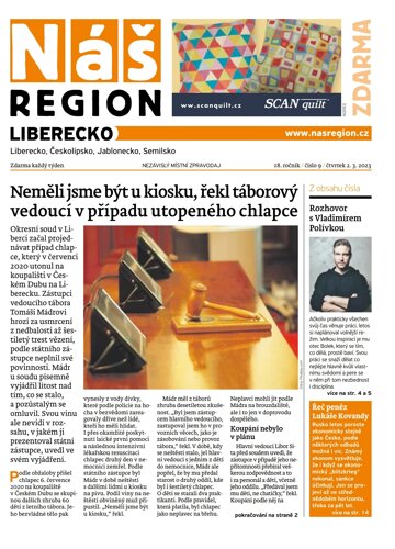 Obálka e-magazínu Náš Region - Liberecko 9/2023