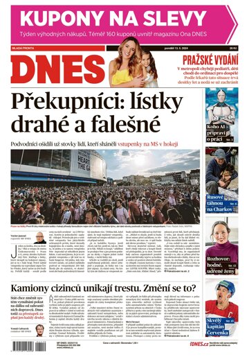 Obálka e-magazínu MF Dnes 13.5.2024