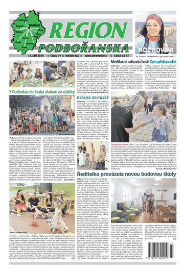 Obálka e-magazínu Region Podbořanska