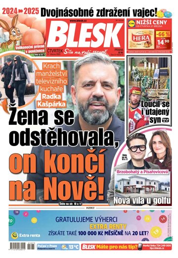 Obálka e-magazínu Blesk 27.3.2025