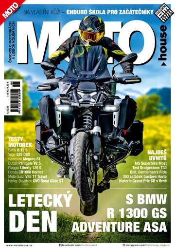 Obálka e-magazínu Motohouse 6/2025