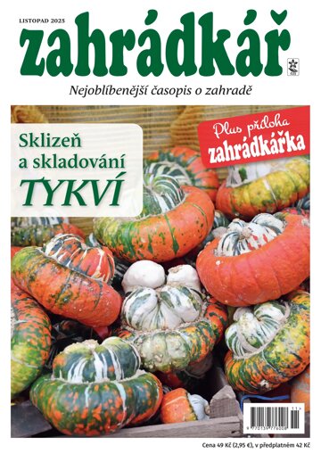 Obálka e-magazínu Zahrádkář 11/2025