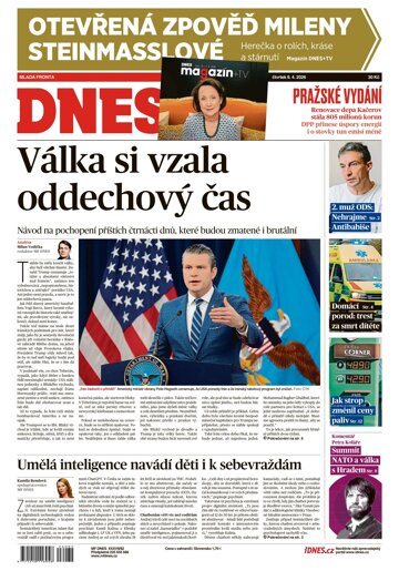 Obálka e-magazínu MF Dnes 9.4.2026