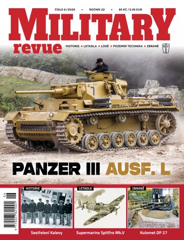 Obálka e-magazínu Military revue 6/2026