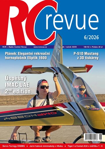 Obálka e-magazínu RC revue 6/2026