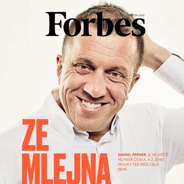 Obálka audioknihy Forbes květen 2022
