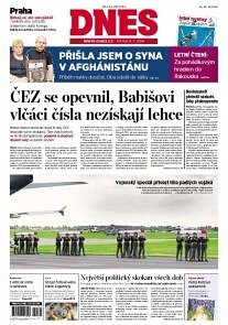 Obálka e-magazínu MF Dnes 11.7.2014