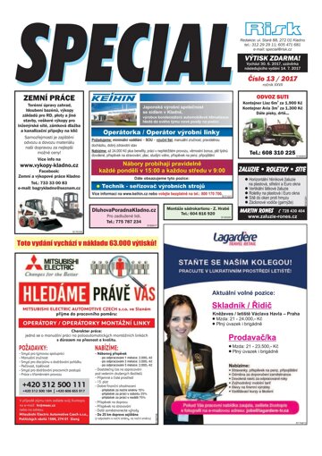 Obálka e-magazínu Special 13/2017