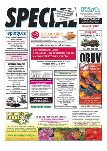 Obálka e-magazínu Special 16/2017
