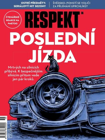 Obálka e-magazínu Respekt 36/2018