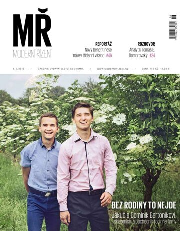 Obálka e-magazínu Moderní řízení 6-7/2019