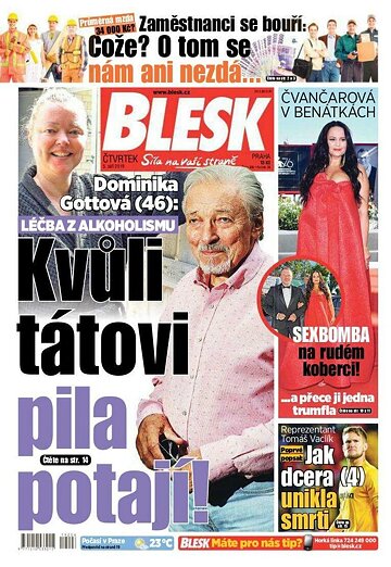 Obálka e-magazínu Blesk 5.9.2019