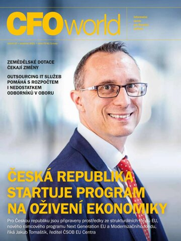 Obálka e-magazínu CFO World 4/2021
