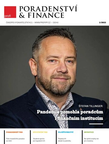 Obálka e-magazínu Profi Poradenství Finance 1/2022
