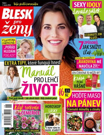 Obálka e-magazínu Blesk pro ženy 6/2022