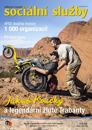 Obálka e-magazínu Sociální služby 8,9/2016