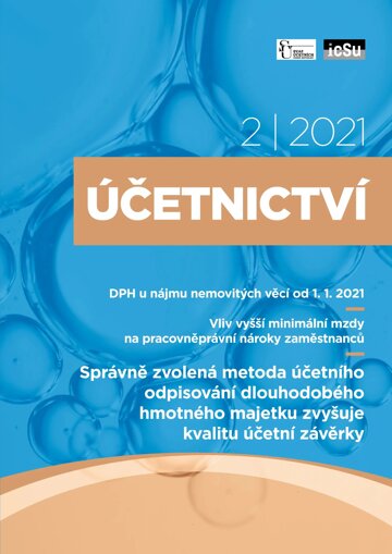 Obálka e-magazínu Účetnictví 2/2021