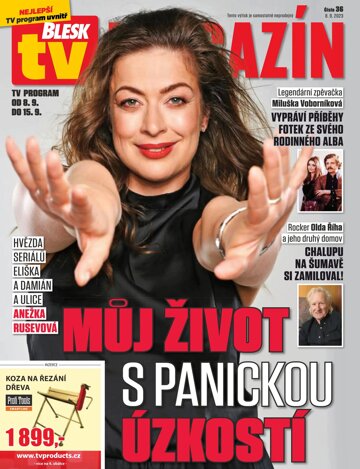 Obálka e-magazínu Blesk Tv magazín - 8.9.2023