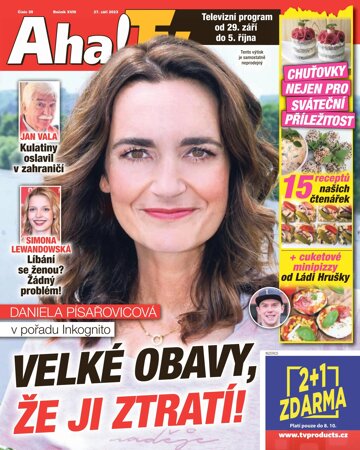 Obálka e-magazínu AHA! Tv - 27.9.2023