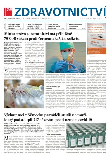 Obálka e-magazínu Ze Zdravotnictví 6/2024